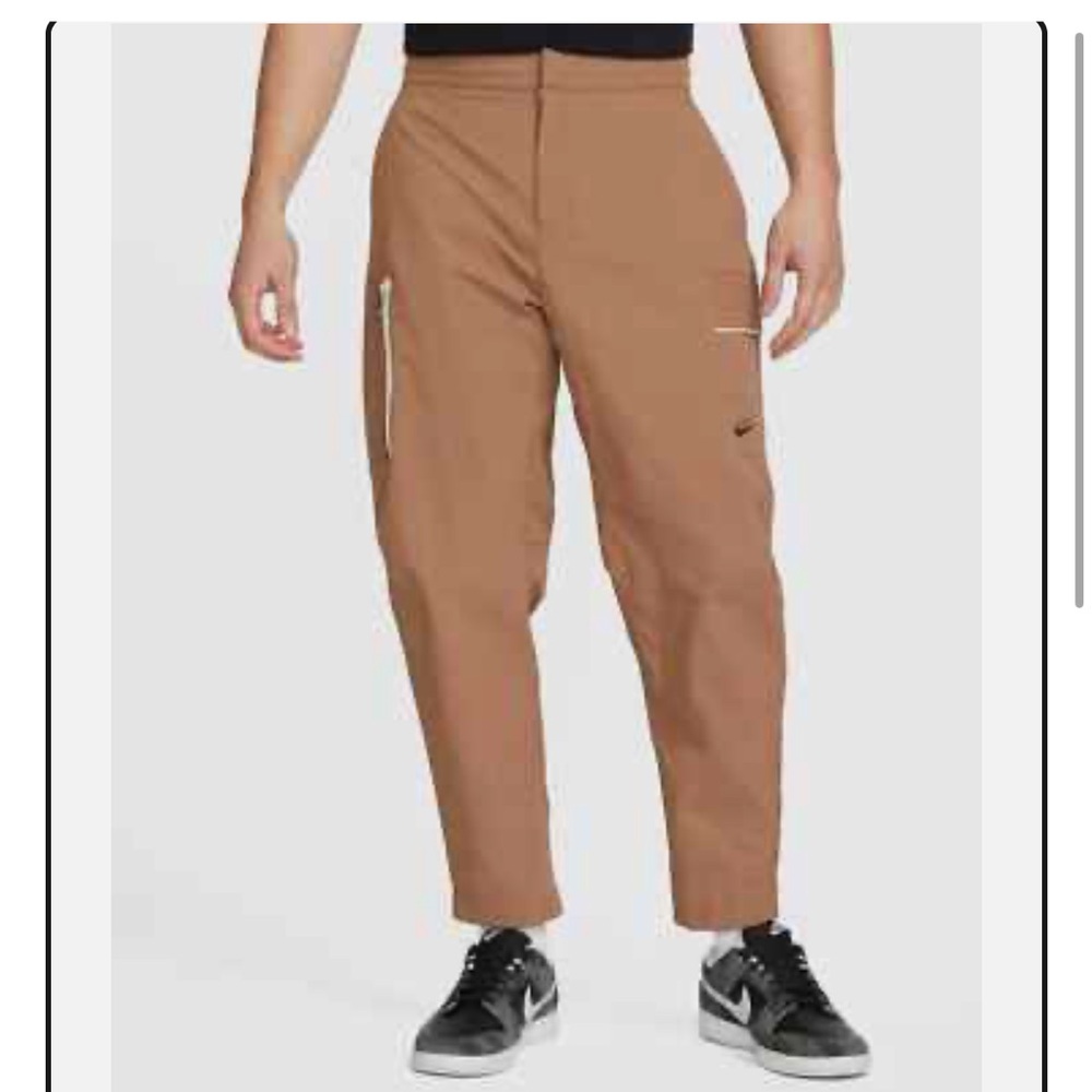 Nike Cargo Pants Mens Size 36 Brown Utility Streetwear
